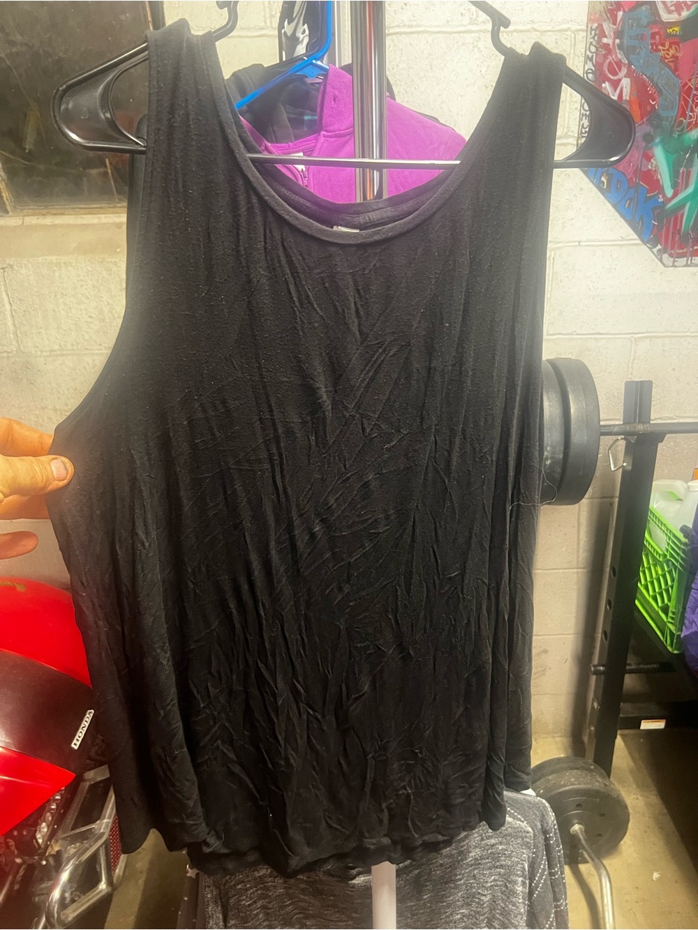 Old Navy Black Women's Sleeveless Tank Top - Soft Everyday Layering